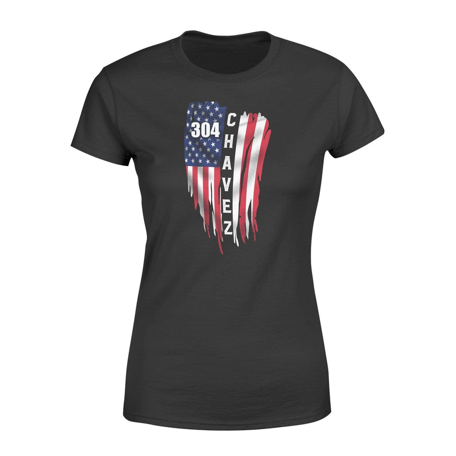 Apparel XS / Black Personalized Shirt - Distressed Flag - Nation Flag - DSAPP