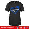 Apparel S / Black Personalized Shirt - Drawing Heart - DSAPP