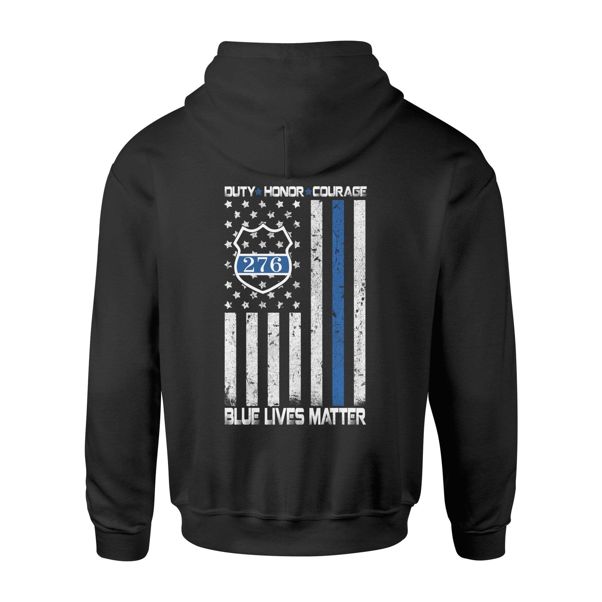 Apparel S / Black Personalized Shirt - Duty Honor Courage - DSAPP