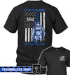 Apparel S / Black Personalized Shirt - Duty Honor Courage - Police Suit - Standard T-shirt - DSAPP