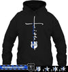 Apparel S / Black Personalized Shirt - Faith In Cross Shape - DSAPP