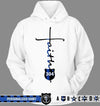 Apparel S / White Personalized Shirt - Faith In Cross Shape - White Shirt - DSAPP