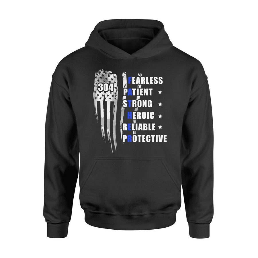 Apparel S / Black Personalized Shirt - Father Acronym - DSAPP