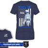 Apparel XS / Navy Personalized Shirt - Female Police Officer - Police Department - Standard Women's T-shirt - DSAPP
