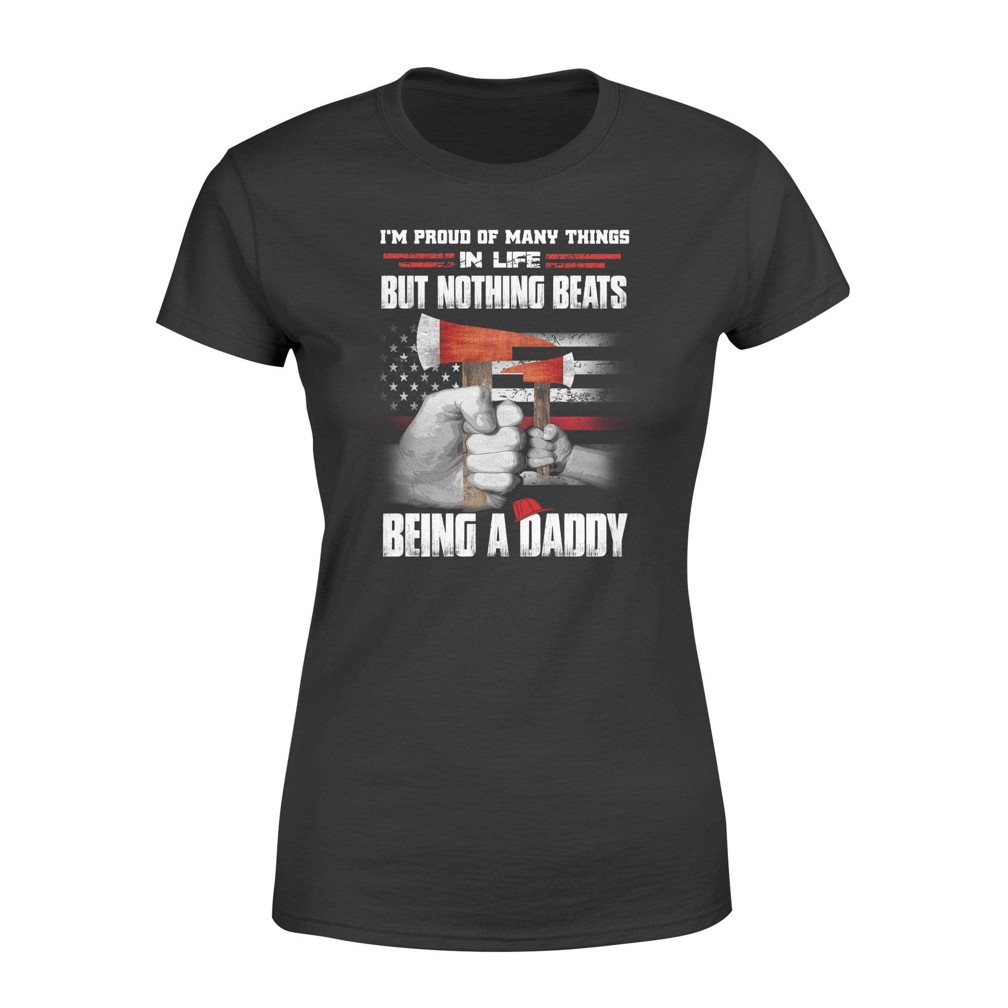 Apparel XS / Black Personalized Shirt - Firefighter - Nothing Beats - DSAPP