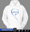 Apparel S / White Personalized Shirt - Flower Galaxy Heart - Police - DSAPP