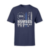 Apparel S / Navy Personalized Shirt - Got Your Six - Nurse x Police - Badge Number - Standard T-shirt -DSAPP