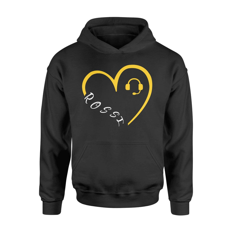 Apparel S / Black Personalized Shirt - Heart 3-4 - Dispatcher - DSAPP