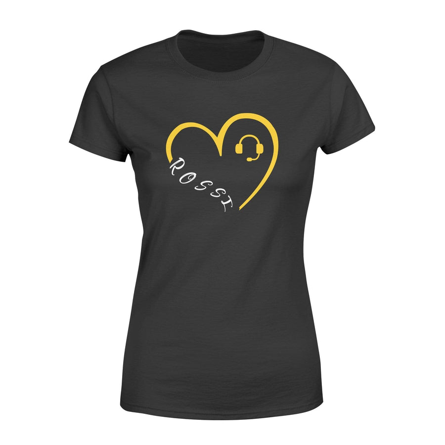 Apparel XS / Black Personalized Shirt - Heart 3-4 - Dispatcher - DSAPP