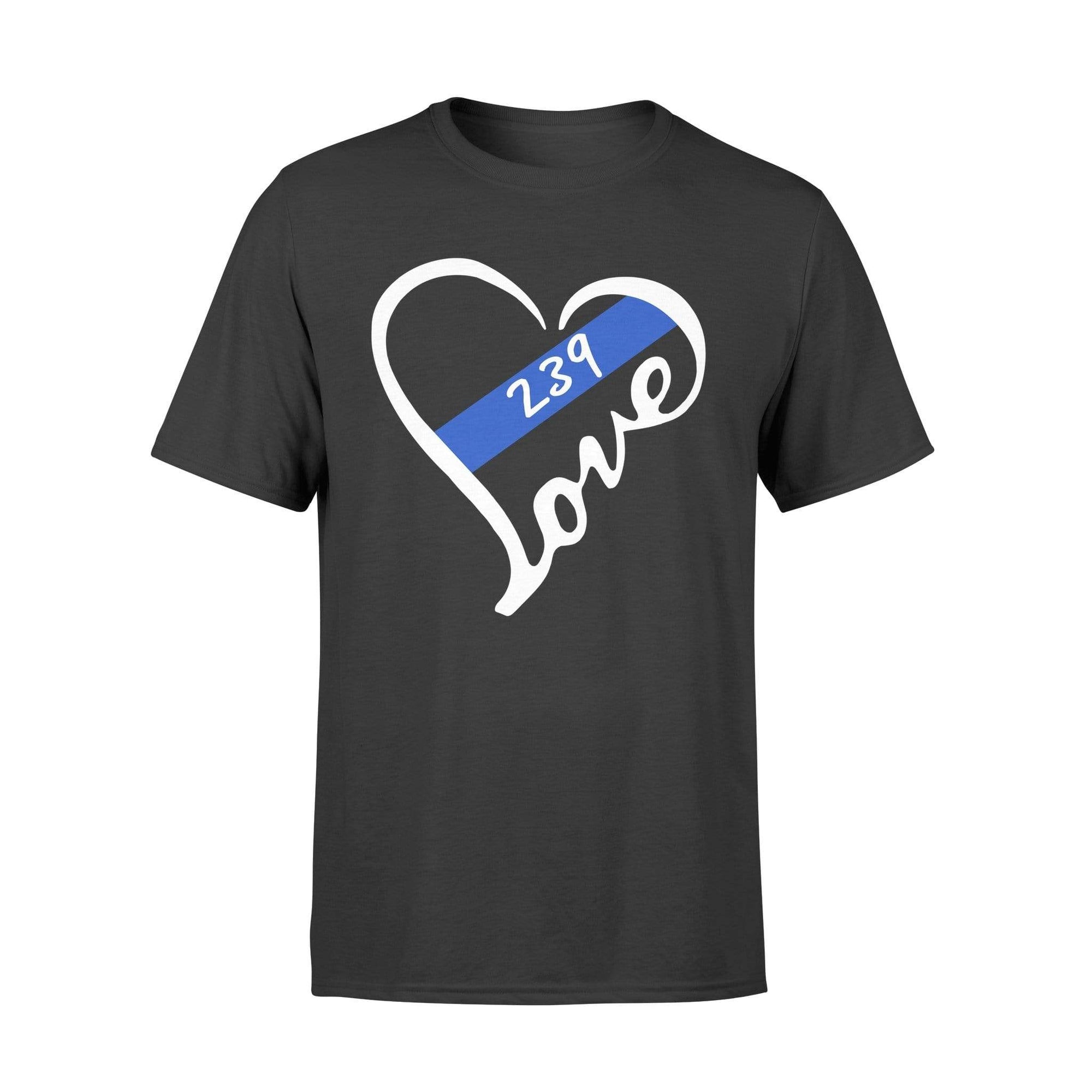 Apparel S / Black Personalized Shirt - Heart Love - DSAPP
