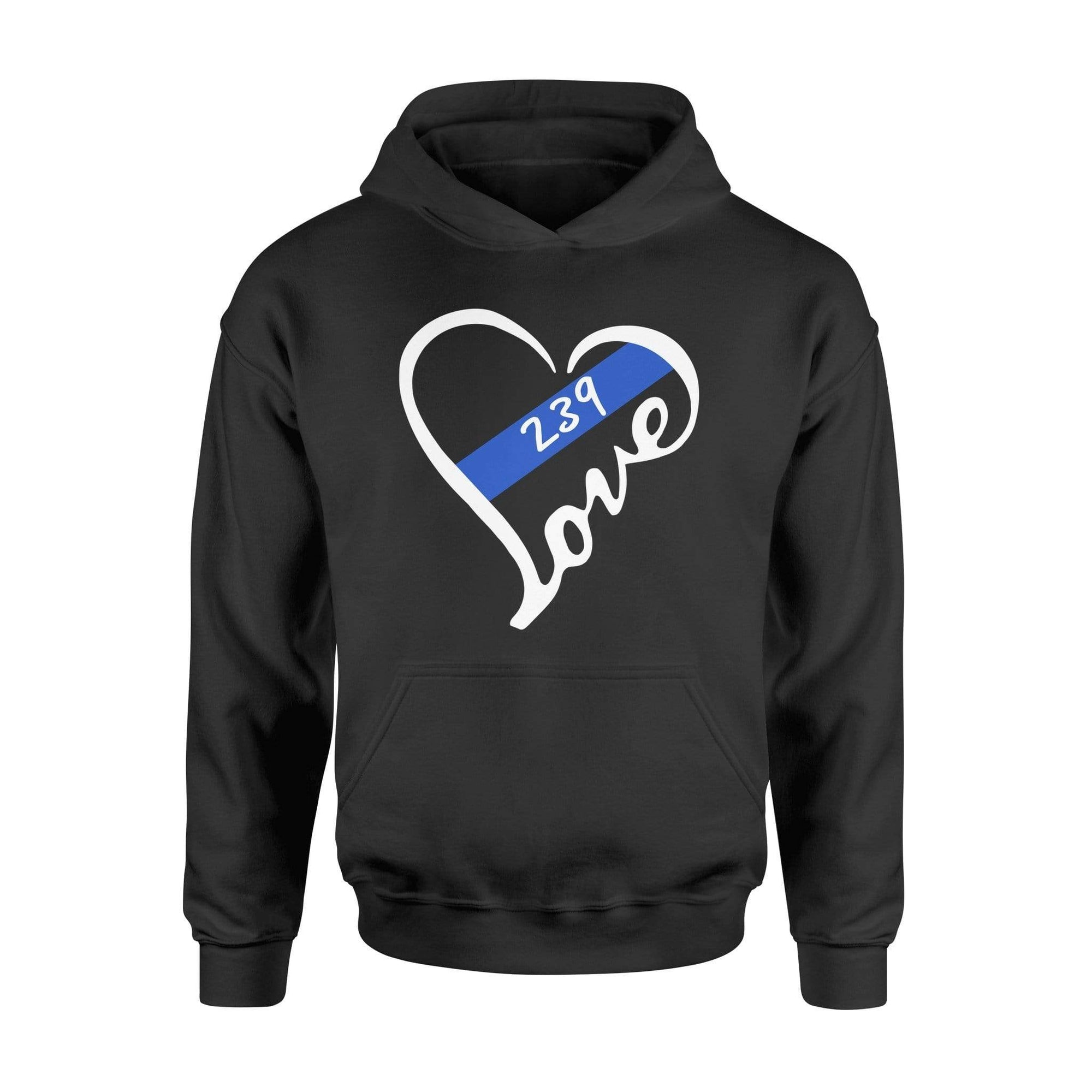 Apparel S / Black Personalized Shirt - Heart Love - DSAPP