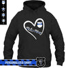 Apparel S / Black Personalized Shirt - Heart Mom - Police Badge - DSAPP