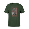 Apparel S / Forest Personalized Shirt - Hello Darkness My Old Friend  - Nation Flag Veteran - Standard T-shirt - DSAPP