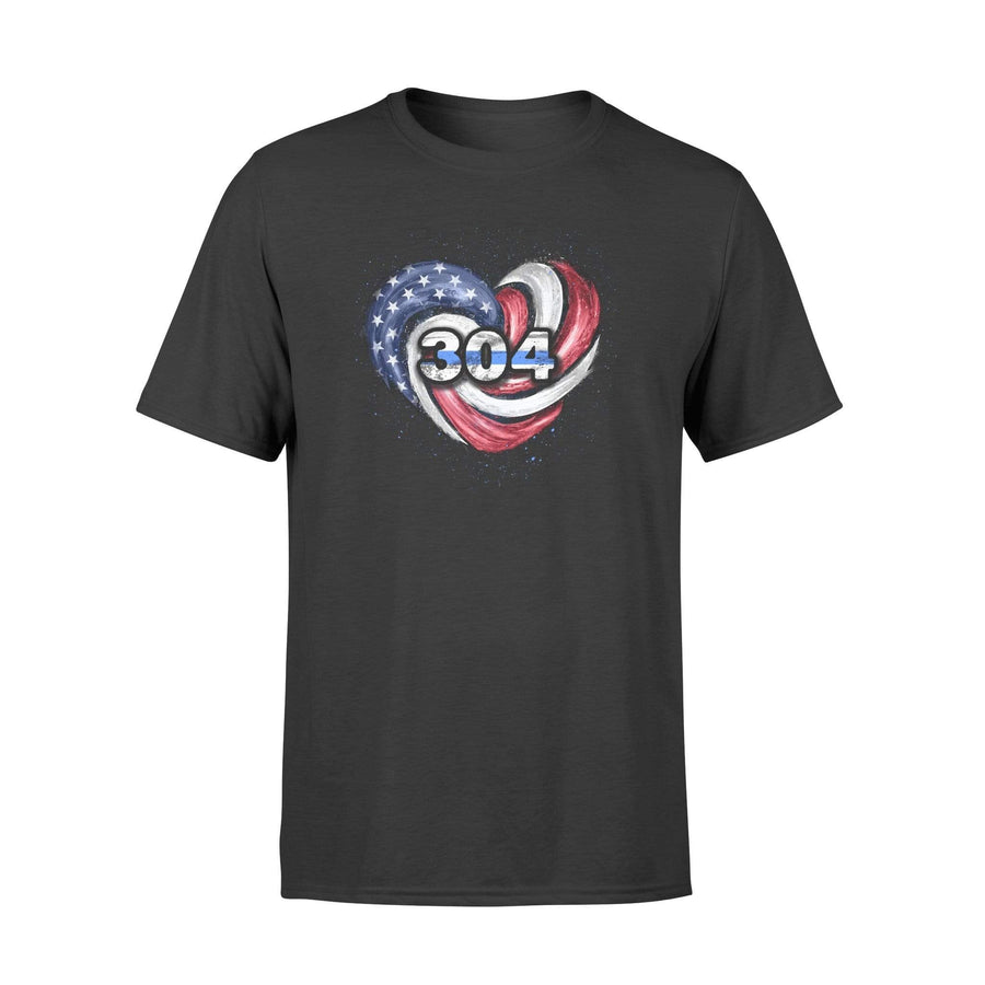 Apparel S / Black Personalized Shirt - Hurricane Heart - Nation Flag - DSAPP