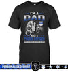 Apparel Personalized Shirt - I'm A Dad And A Police Officer - DSAPP