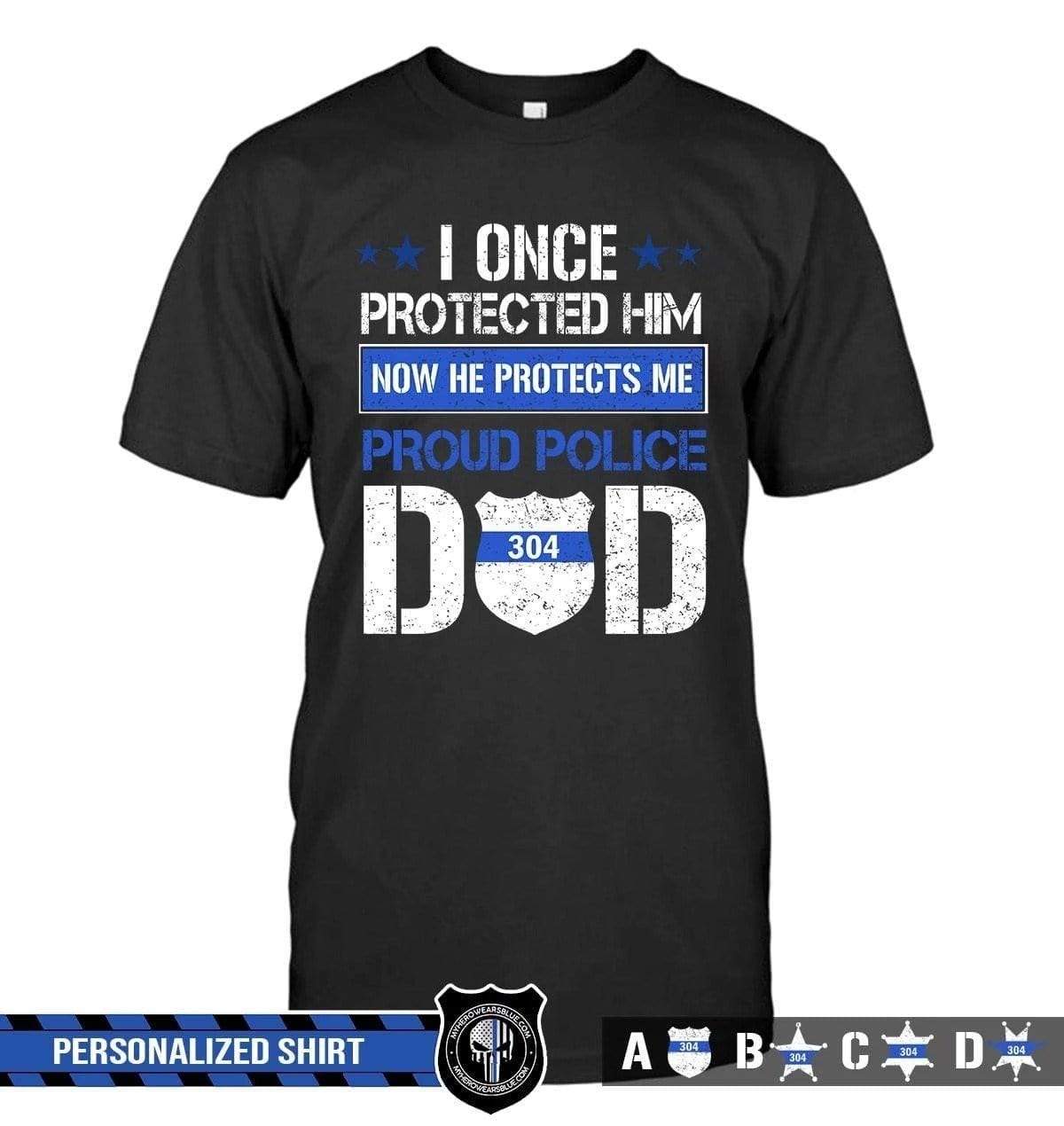 police dad shirt