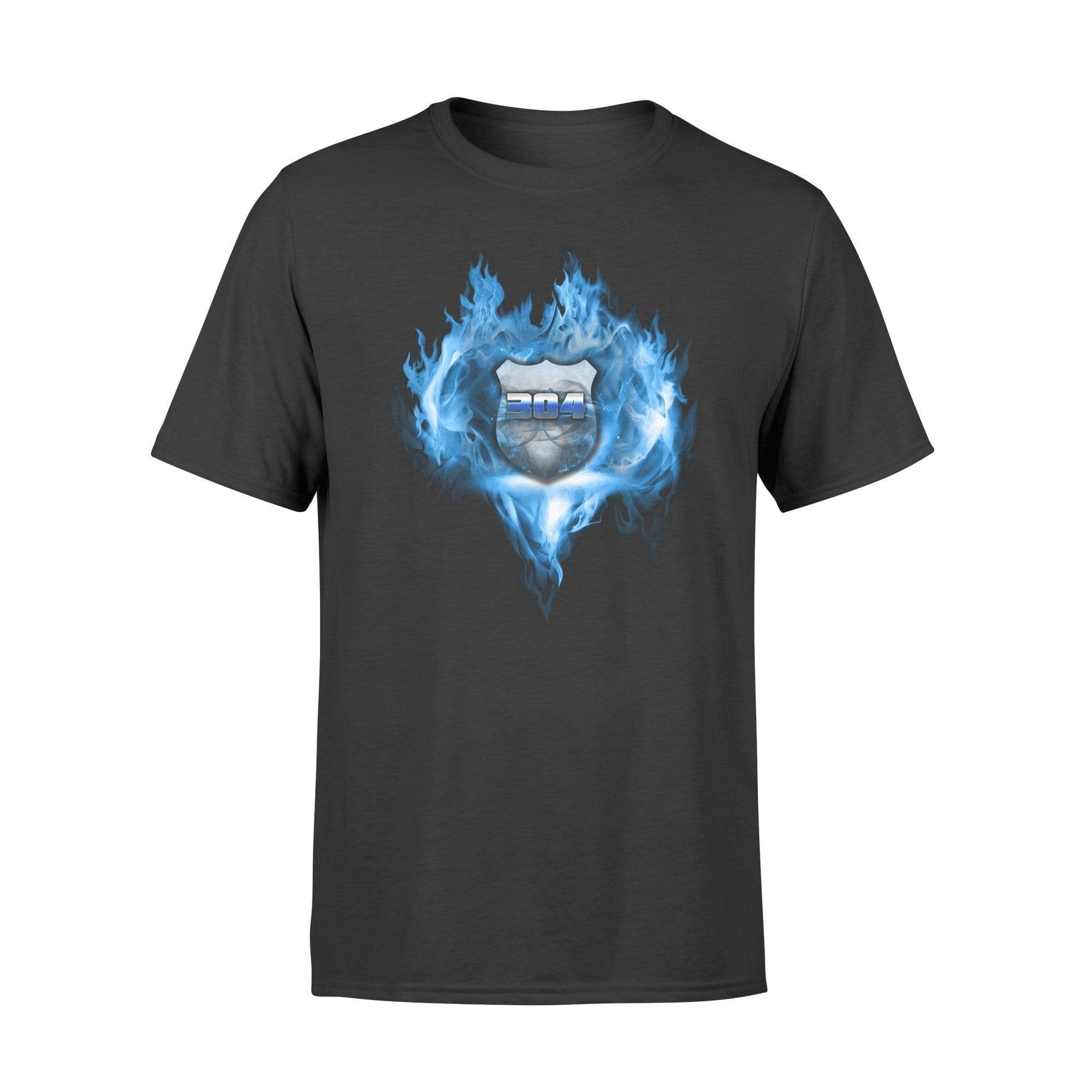 Apparel S / Black Personalized Shirt - Ice Heart - DSAPP