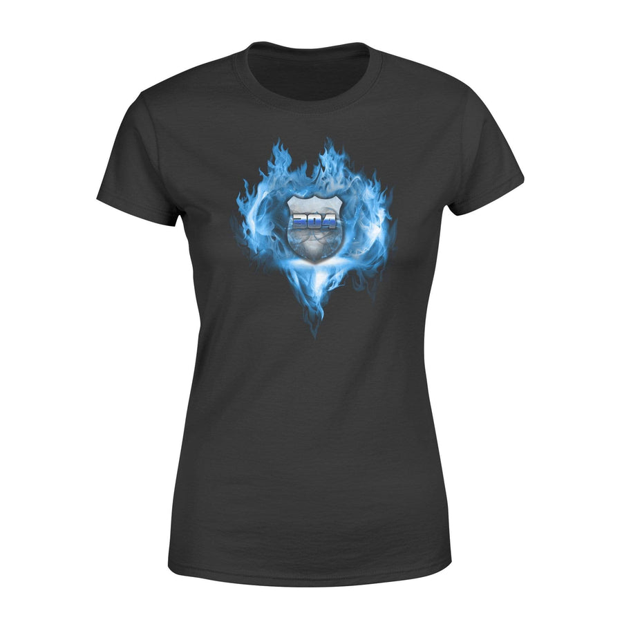 Apparel XS / Black Personalized Shirt - Ice Heart - DSAPP