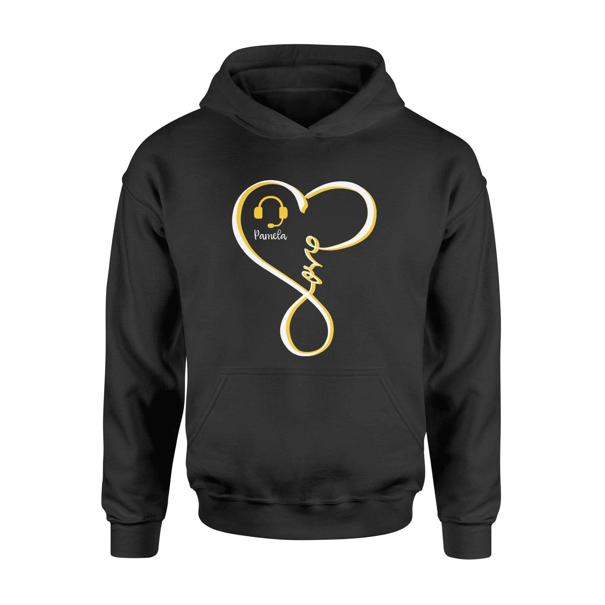 Apparel S / Black Personalized Shirt - Infinily Love - Dispatcher Headset - DSAPP
