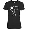 Infinity Love - Corrections Officer Badge Personalized Women T-Shirt