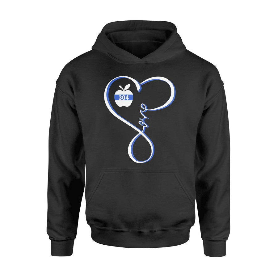 Apparel S / Black Personalized Shirt - Infinity Love - Teacher x Police - DSAPP