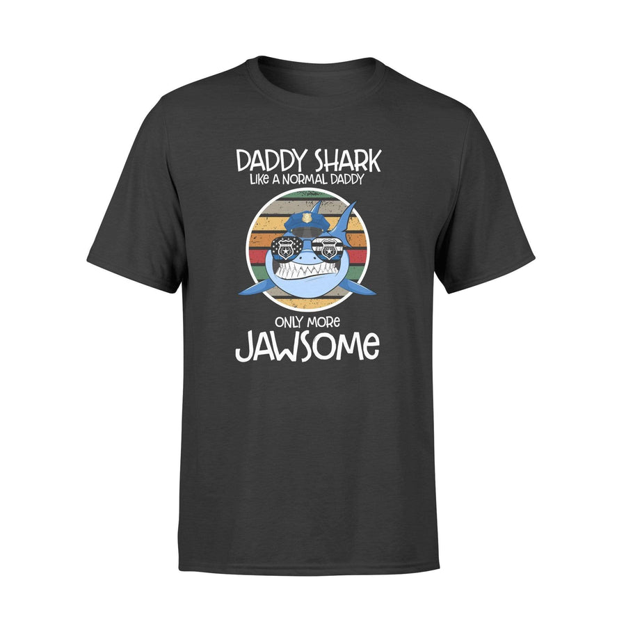 Apparel S / Black Personalized Shirt - Jawsome Family Shark - DSAPP
