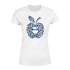 Apparel XS / White Personalized Shirt - Leopard Apple - Police x Teacher - Standard Women's T-shirt - DSAPP