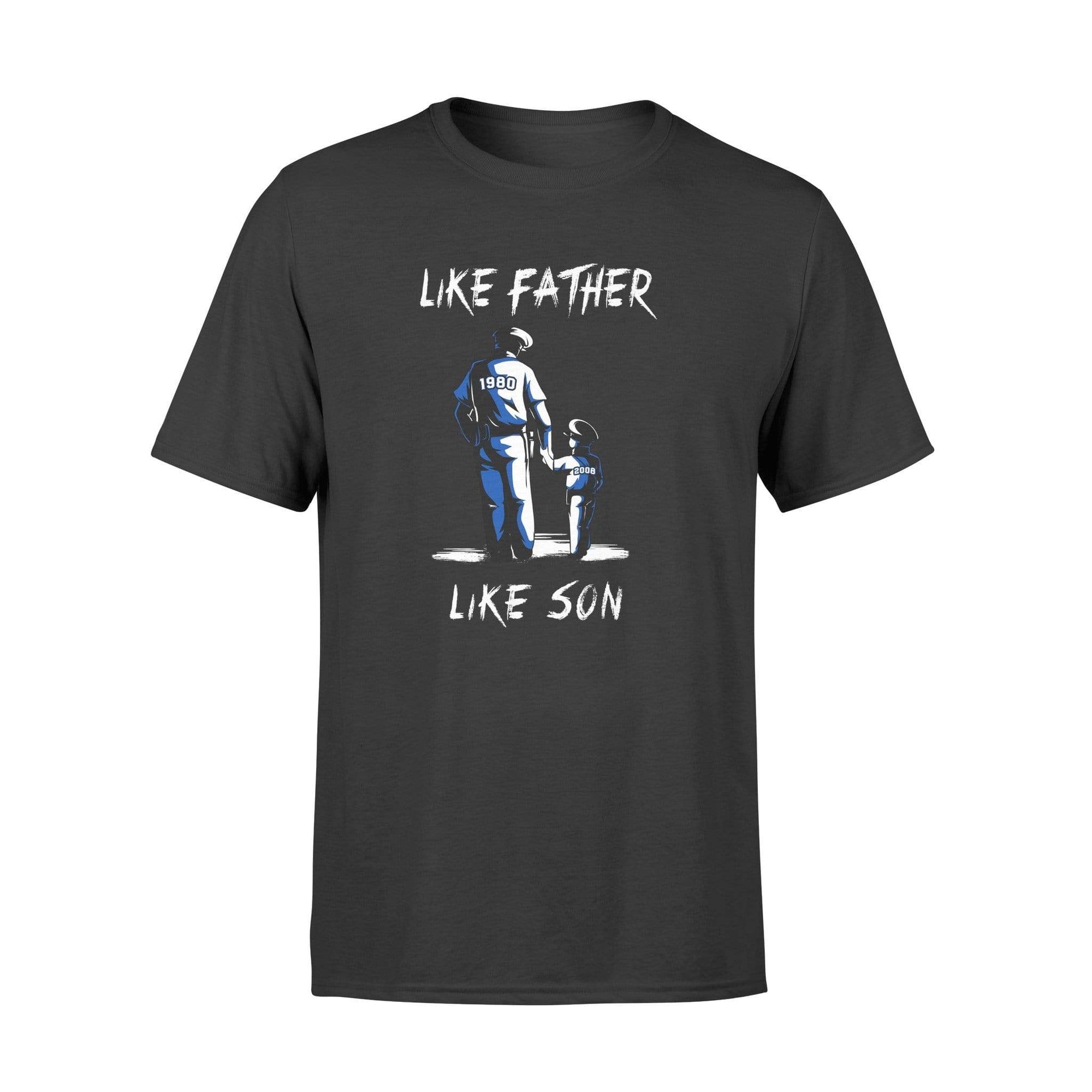 Apparel S / Black Personalized Shirt - Like Father Like Son - Years - DSAPP