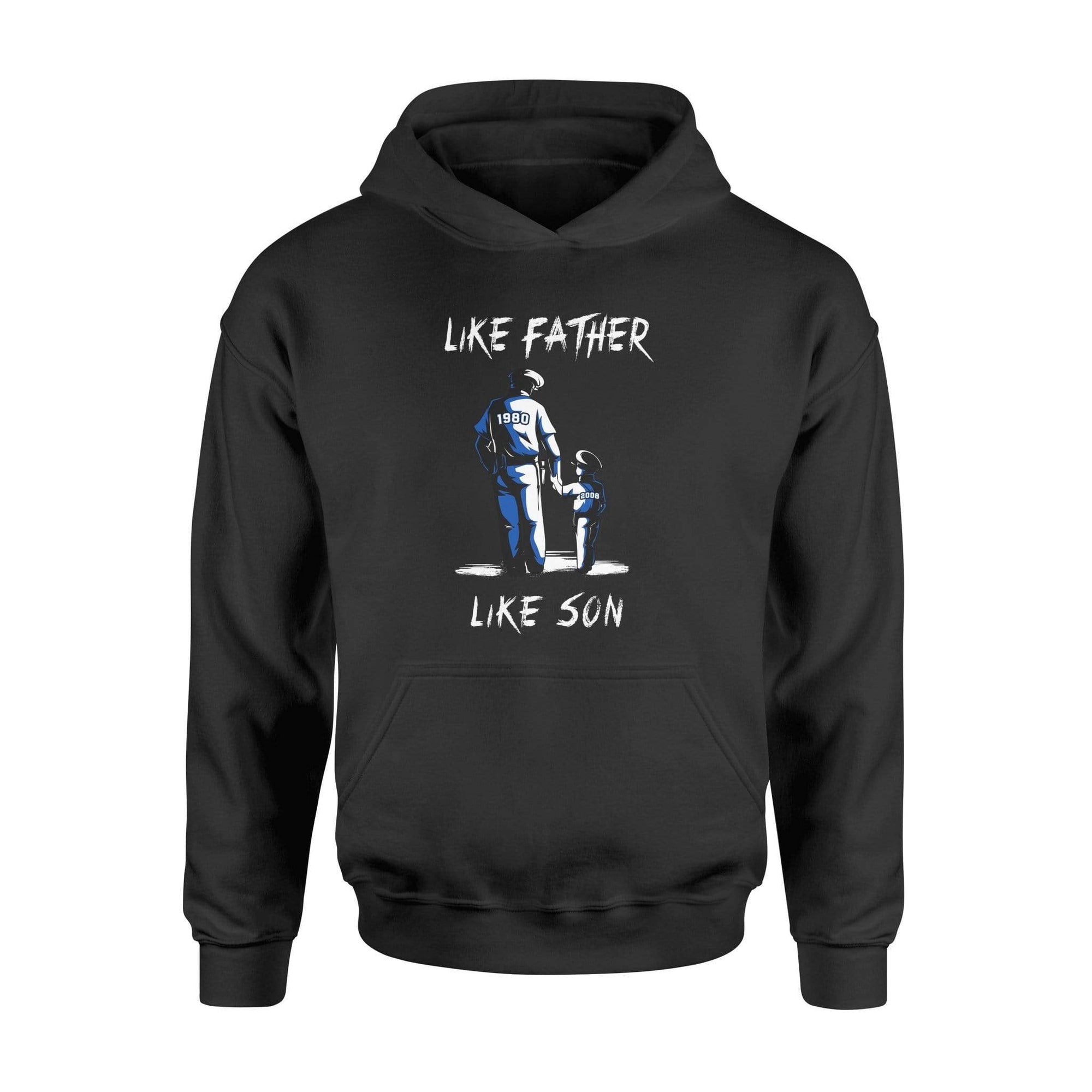 Apparel S / Black Personalized Shirt - Like Father Like Son - Years - DSAPP