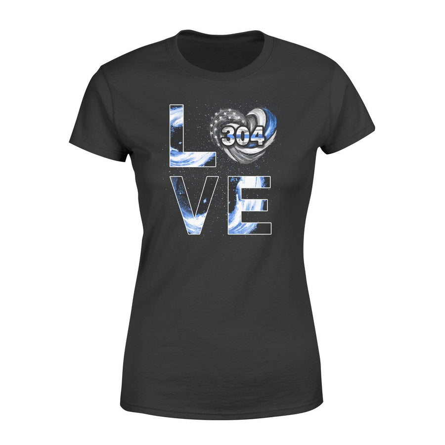 Apparel XS / Black Personalized Shirt - Love Hurricane Heart - DSAPP