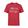 Apparel S / Red Personalized Shirt - Love My Police - Standard T-shirt - DSAPP