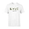 Apparel S / White Personalized Shirt - Love My Soldier - DSAPP