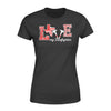 Apparel XS / Black Personalized Shirt - Love State - Firefighter - DSAPP