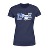 Apparel XS / Navy Personalized Shirt - Love State - Standard Women's T-shirt - DSAPP