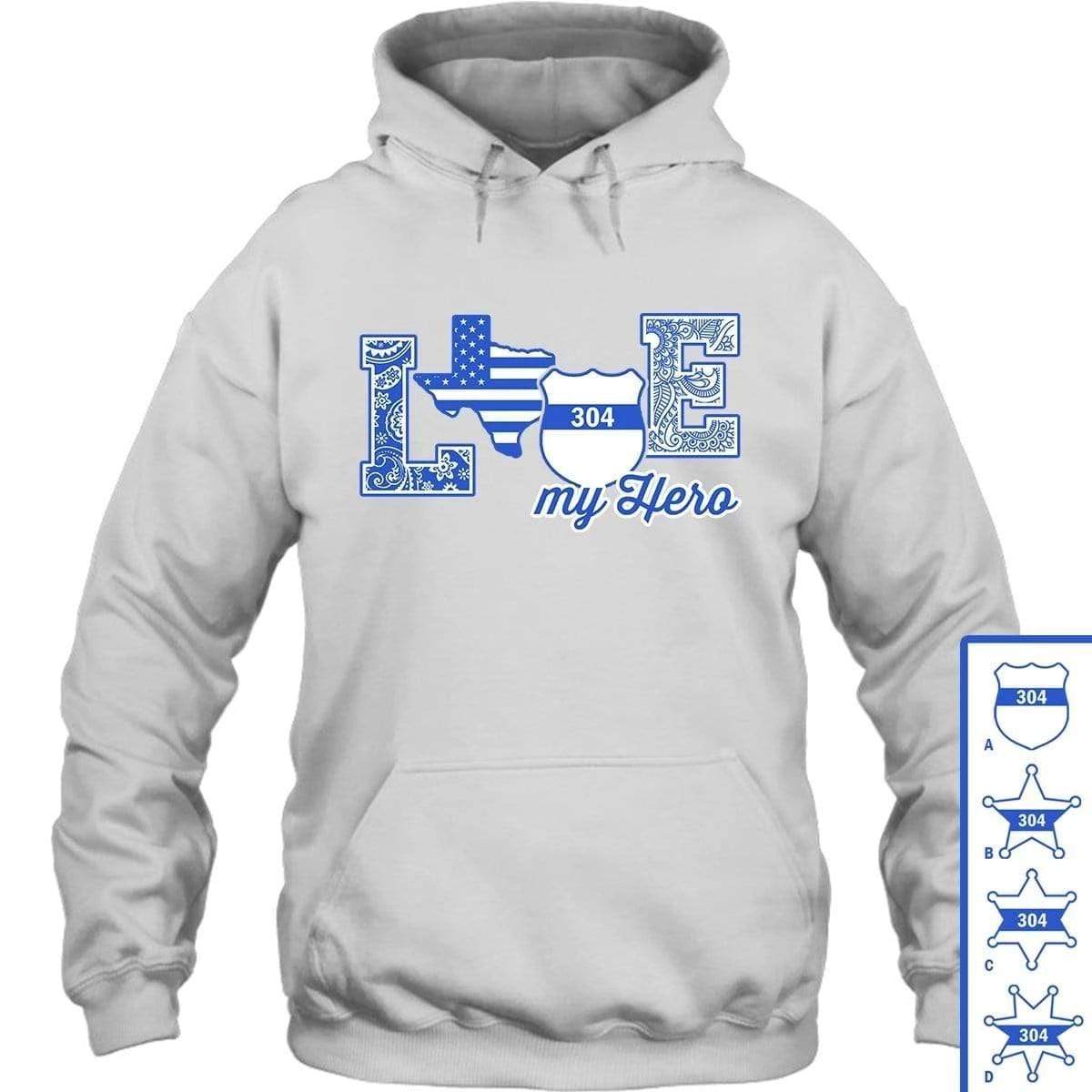 Apparel S / White Personalized Shirt - Love State - White Shirt - DSAPP