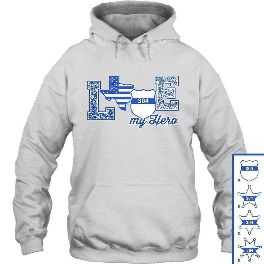 Apparel S / White Personalized Shirt - Love State - White Shirt - DSAPP