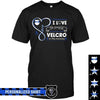 Apparel S / Black Personalized Shirt - Love The Sound Of Velcro - DSAPP