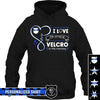 Apparel S / Black Personalized Shirt - Love The Sound Of Velcro - DSAPP