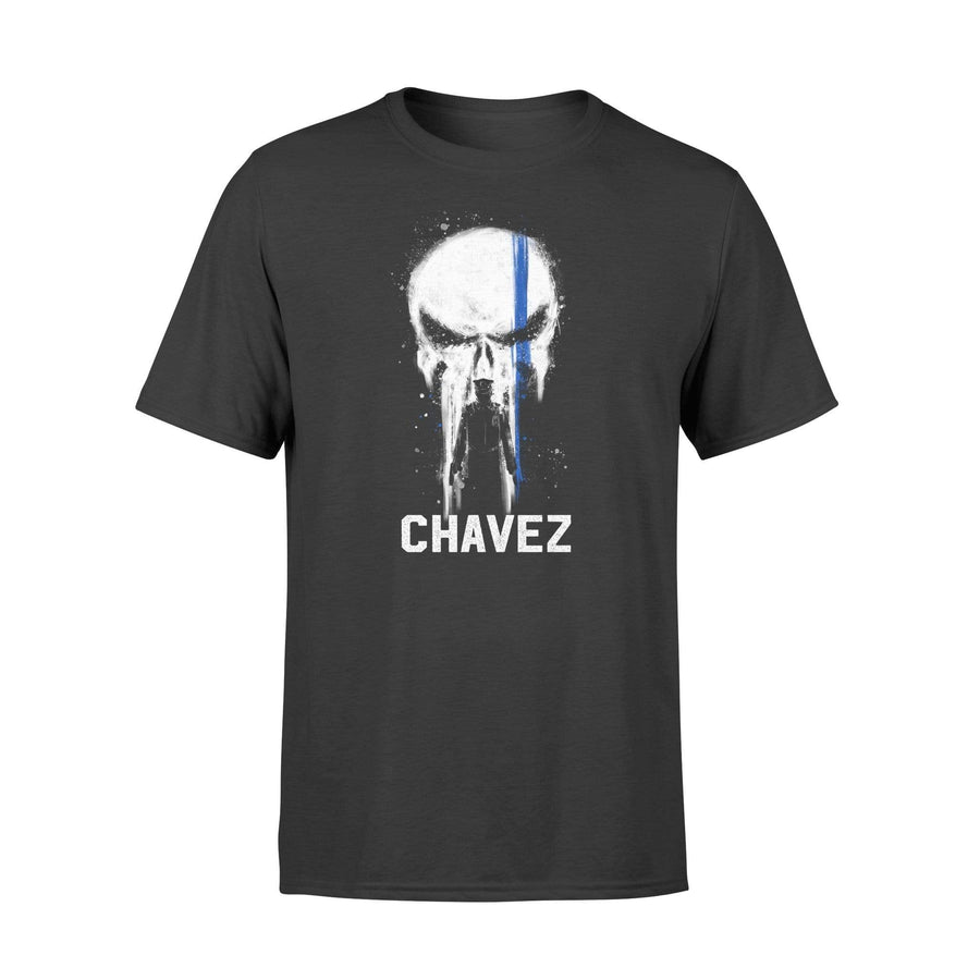 Apparel S / Black Personalized Shirt - Man In Punisher - Police - DSAPP