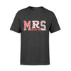 Apparel S / Black Personalized Shirt - Mrs Thin Red Line - Number - Standard T-shirt - DSAPP