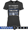 Apparel XS / Black Personalized Shirt - My Favorite Police Officer Calls Me Wife Shirt - DSAPP