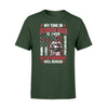 Apparel S / Forest Personalized Shirt - My Time In Bunker Gear Is Over - Name  - Standard T-shirt - DSAPP