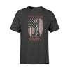 Apparel S / Black Personalized Shirt - Nation Flag Veteran - DSAPP