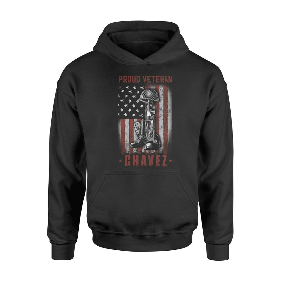 Apparel S / Black Personalized Shirt - Nation Flag Veteran - DSAPP