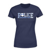 Apparel XS / Navy Personalized Shirt - Police Daughter - Patterned - Standard Women's T-shirt - DSAPP