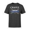 Apparel S / Black Personalized Shirt - Police Name Custom - UK - Standard T-shirt
