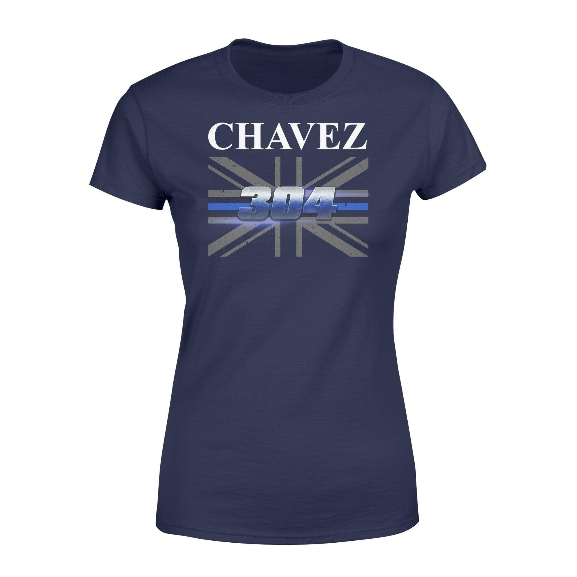 Apparel XS / Navy Personalized Shirt - Police Name Custom - UK - Standard Women's T-shirt