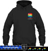 Apparel S / Black Personalized Shirt - Pride Month - Badge And Name - DSAPP