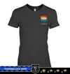 Apparel XS / Black Personalized Shirt - Pride Month - Badge And Name - DSAPP