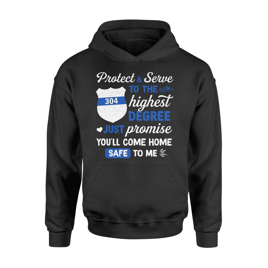 Apparel S / Black Personalized Shirt - Protect Serve Promise Come Home - DSAPP